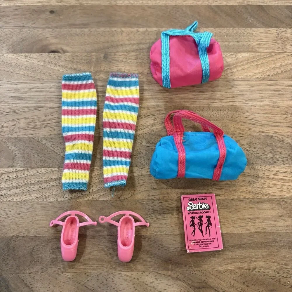 Vintage 1983 Superstar Era Great Shape Barbie Accessories Mattel #7025